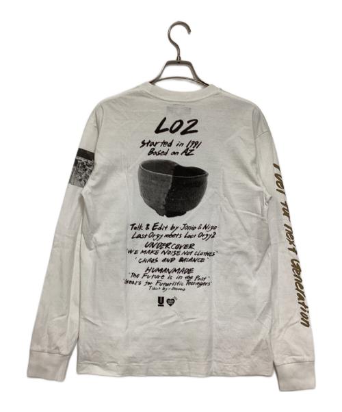 HUMAN MADE（ヒューマンメイド）HUMAN MADE (ヒューマンメイド) UNDERCOVER (アンダーカバー) Last Orgy 2 1991 L/S T-Shirt ホワイト サイズ:Sの古着・服飾アイテム