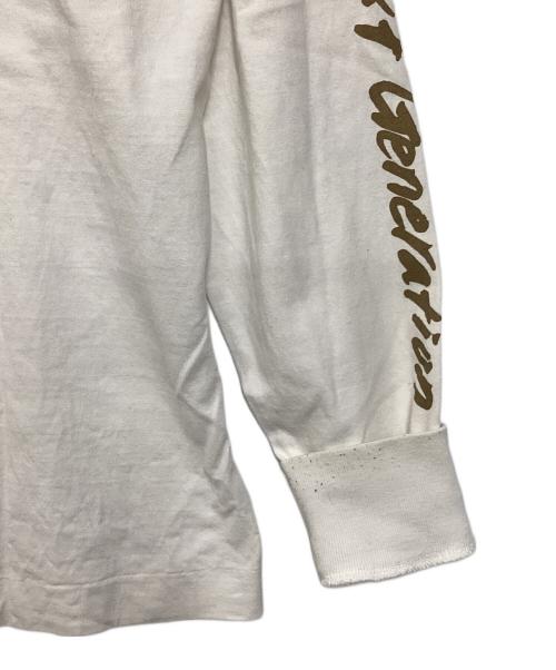 HUMAN MADE（ヒューマンメイド）HUMAN MADE (ヒューマンメイド) UNDERCOVER (アンダーカバー) Last Orgy 2 1991 L/S T-Shirt ホワイト サイズ:Sの古着・服飾アイテム