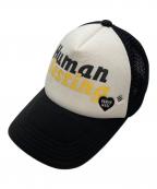 HUMAN MADE×ASAP ROCKYヒューマンメイド×エイサップロッキー）の古着「キャップ」｜ブラック×ホワイト