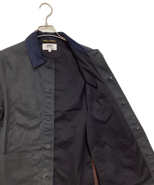 eYe COMME des GARCONS JUNYAWATANABE MAN（アイ コム デ ギャルソン ジュンヤ ワタナベ マン）eYe COMME des GARCONS JUNYAWATANABE MAN (アイ コム デ ギャルソン ジュンヤ ワタナベ マン) LE LABOUREUR (ル ラブルール) モールスキンジャケット ブラック サイズ:Sの古着・服飾アイテム