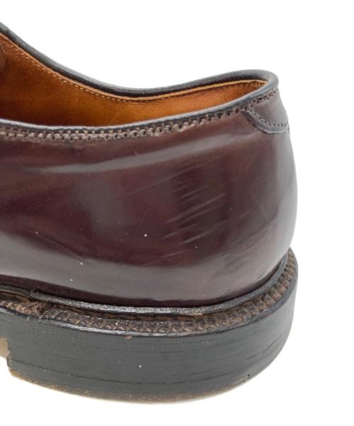 Alden（オールデン）Alden (オールデン) 990/コードバンプレーントゥシューズ ブラウン サイズ:SIZE7.5の古着・服飾アイテム