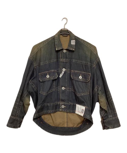 Maison MIHARA YASUHIRO（メゾン ミハラ ヤスヒロ）Maison MIHARA YASUHIRO (メゾン ミハラ ヤスヒロ) AMATEUR SEWN DENIM JACKET インディゴ サイズ:48の古着・服飾アイテム