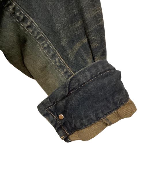 Maison MIHARA YASUHIRO（メゾン ミハラ ヤスヒロ）Maison MIHARA YASUHIRO (メゾン ミハラ ヤスヒロ) AMATEUR SEWN DENIM JACKET インディゴ サイズ:48の古着・服飾アイテム