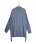 sillage（シアージ）の古着「TRIPLE CHAIN STITCHED NEP CHAMBRAY SHIRT/トリプル チェーン ステッチド ネップ シャンブレー シャツ」｜ブルー