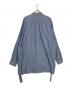 sillage (シアージ) TRIPLE CHAIN STITCHED NEP CHAMBRAY SHIRT/トリプル チェーン ステッチド ネップ シャンブレー シャツ ブルー サイズ:free：18000円