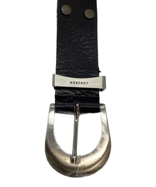 NVRFRGT（ネヴァーフォーゲット）NVRFRGT (ネヴァーフォーゲット) 4c STUDDED LEATHER BELT ブラック サイズ:freeの古着・服飾アイテム