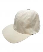 kijima takayukiキジマタカユキ）の古着「LIGHT CANVAS 6PANEL CAP」｜ホワイト