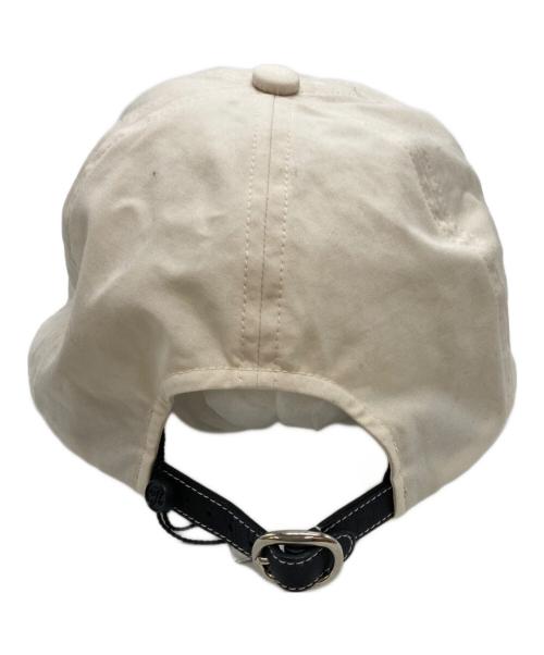 kijima takayuki（キジマタカユキ）kijima takayuki (キジマタカユキ) LIGHT CANVAS 6PANEL CAP ホワイト 未使用品の古着・服飾アイテム