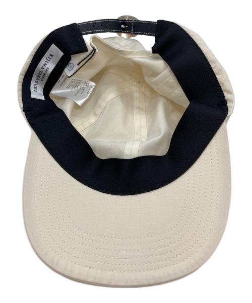 kijima takayuki（キジマタカユキ）kijima takayuki (キジマタカユキ) LIGHT CANVAS 6PANEL CAP ホワイト 未使用品の古着・服飾アイテム