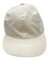 kijima takayuki (キジマタカユキ) LIGHT CANVAS 6PANEL CAP ホワイト 未使用品：9000円