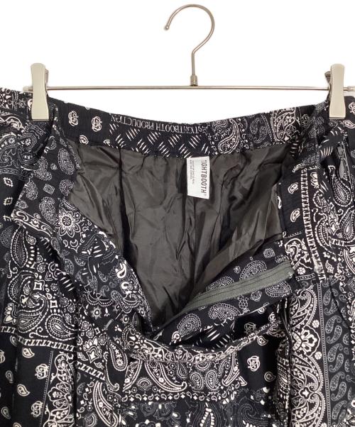 TIGHTBOOTH PRODUCTION（タイトブースプロダクション）TIGHTBOOTH PRODUCTION (タイトブースプロダクション) PAISLEY BALLOON PANTS/ペイズリーバルーンパンツ ブラック サイズ:XLの古着・服飾アイテム