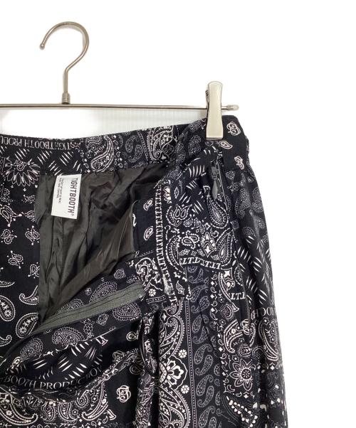TIGHTBOOTH PRODUCTION（タイトブースプロダクション）TIGHTBOOTH PRODUCTION (タイトブースプロダクション) PAISLEY BALLOON PANTS/ペイズリーバルーンパンツ ブラック サイズ:XLの古着・服飾アイテム