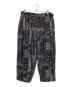 TIGHTBOOTH PRODUCTION（タイトブースプロダクション）の古着「PAISLEY BALLOON PANTS/ペイズリーバルーンパンツ」｜ブラック
