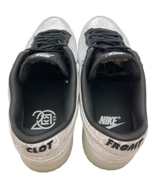 NIKE（ナイキ）NIKE (ナイキ) FRAGMENT DESIGN (フラグメントデザイン) CLOT (クロット) Dunk Low ローカットスニーカー ホワイト サイズ:26cmの古着・服飾アイテム