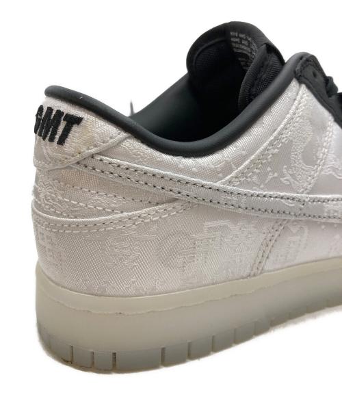 NIKE（ナイキ）NIKE (ナイキ) FRAGMENT DESIGN (フラグメントデザイン) CLOT (クロット) Dunk Low ローカットスニーカー ホワイト サイズ:26cmの古着・服飾アイテム