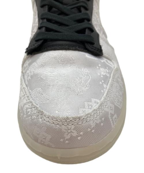 NIKE（ナイキ）NIKE (ナイキ) FRAGMENT DESIGN (フラグメントデザイン) CLOT (クロット) Dunk Low ローカットスニーカー ホワイト サイズ:26cmの古着・服飾アイテム