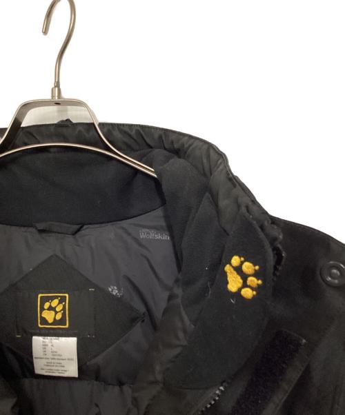 Jack Wolfskin（ジャック ウルフスキン）Jack Wolfskin (ジャック ウルフスキン) ダウンジャケット ブラック サイズ:Lの古着・服飾アイテム