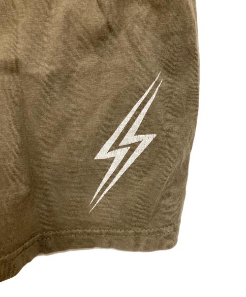 stussy（ステューシー）stussy (ステューシー) クラウンマンTシャツ カーキ サイズ:Ｌの古着・服飾アイテム