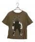 stussy（ステューシー）の古着「クラウンマンTシャツ」｜カーキ