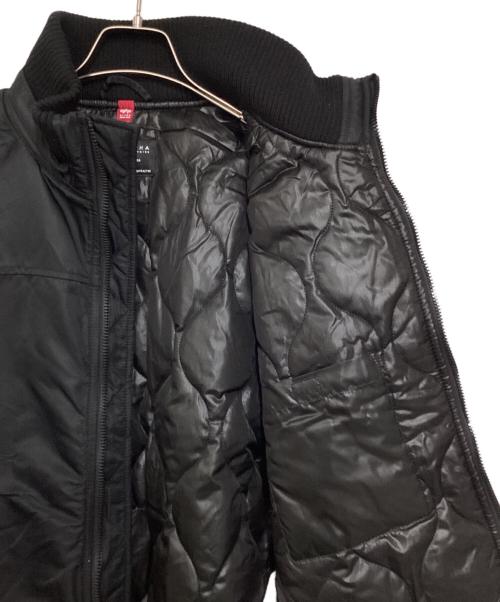 ALPHA（アルファ）ALPHA (アルファ) スタンドカラージャケット ブラック サイズ:Mの古着・服飾アイテム