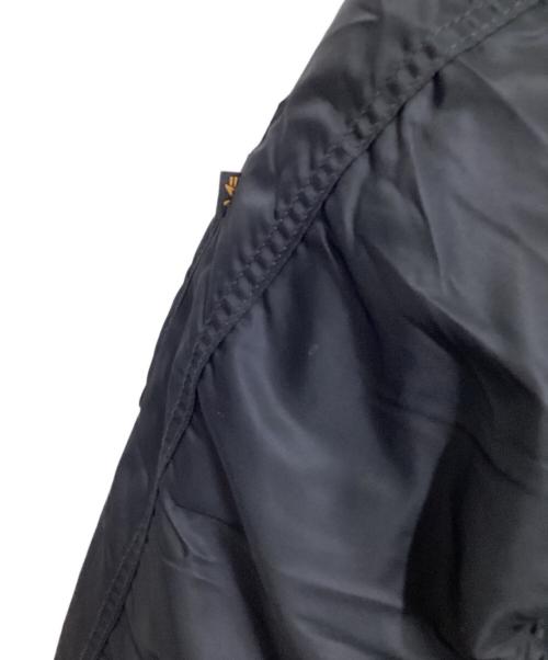 ALPHA（アルファ）ALPHA (アルファ) スタンドカラージャケット ブラック サイズ:Mの古着・服飾アイテム