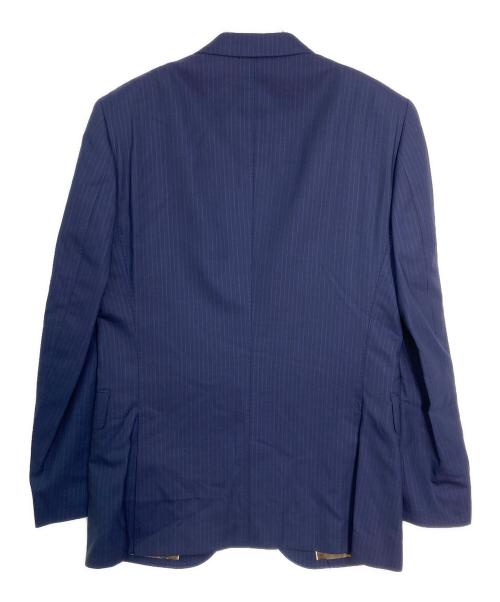 Paul Smith London（ポールスミスロンドン）Paul Smith London (ポールスミスロンドン) 裏地ボタニカル柄セットアップスーツ ネイビー サイズ:Mの古着・服飾アイテム