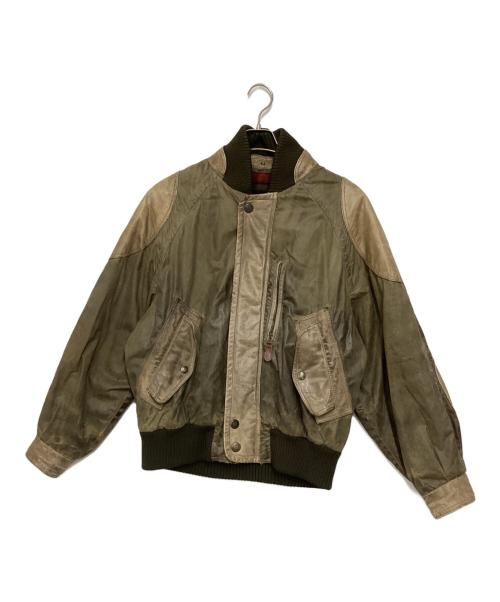 Henry Cotton's（ヘンリーコットンズ）Henry Cotton's (ヘンリーコットンズ) ジャケット カーキ サイズ:46の古着・服飾アイテム