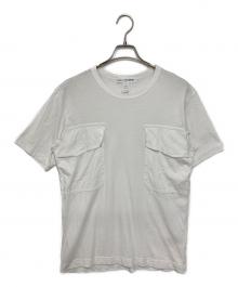 COMME des GARCONS SHIRT（コムデギャルソンシャツ）の古着「フラップポケット Tシャツ」｜ホワイト