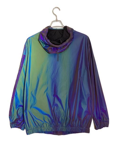 MARCELO BURLON（マルセロバーロン）MARCELO BURLON (マルセロバーロン) ウインドブレーカージャケット 玉虫色 サイズ:Mの古着・服飾アイテム