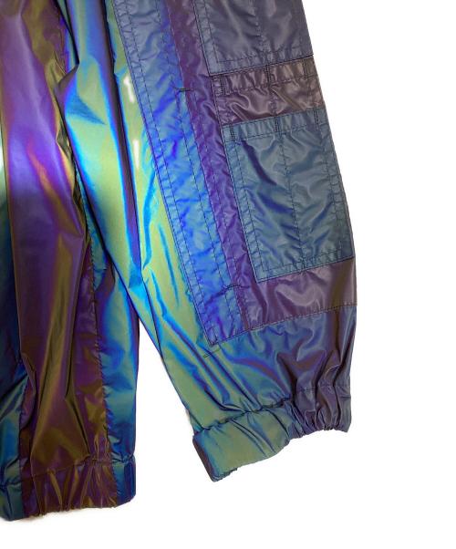 MARCELO BURLON（マルセロバーロン）MARCELO BURLON (マルセロバーロン) ウインドブレーカージャケット 玉虫色 サイズ:Mの古着・服飾アイテム