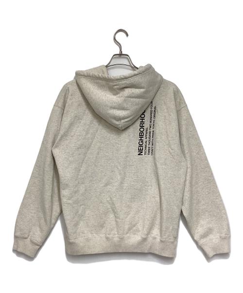 NEIGHBORHOOD（ネイバーフッド）NEIGHBORHOOD (ネイバーフッド) SOLID SWEAT ZIP HOODIE LS ホワイト サイズ:Mの古着・服飾アイテム