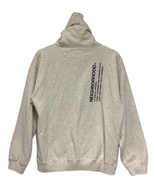 NEIGHBORHOOD（ネイバーフッド）NEIGHBORHOOD (ネイバーフッド) SOLID SWEAT ZIP HOODIE LS ホワイト サイズ:Mの古着・服飾アイテム
