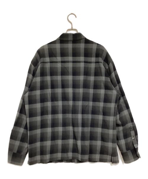 NEIGHBORHOOD（ネイバーフッド）NEIGHBORHOOD (ネイバーフッド) Half Hombre Check Shirt ブラック サイズ:Ｍの古着・服飾アイテム