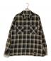 NEIGHBORHOOD（ネイバーフッド）の古着「HALF HOMBRE CHECK SHIRT」｜ブラウン