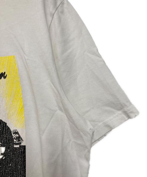 NUMBER (N)INE（ナンバーナイン）NUMBER (N)INE (ナンバーナイン) DREAM BABY DREAM Print Tee ホワイト×イエロー サイズ:4の古着・服飾アイテム