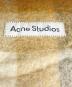 ACNE STUDIOS (アクネ ストゥディオズ) モヘアチェックスカーフ ベージュ×グレー：20000円