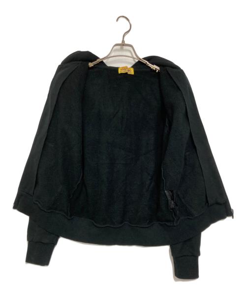 Hysteric Glamour（ヒステリックグラマー）Hysteric Glamour (ヒステリックグラマー) SMOKING GIRL ショート丈パーカー ブラック サイズ:freeの古着・服飾アイテム