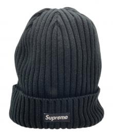 SUPREME（シュプリーム）の古着「Overdyed Ribbed Bianie」｜ブラック