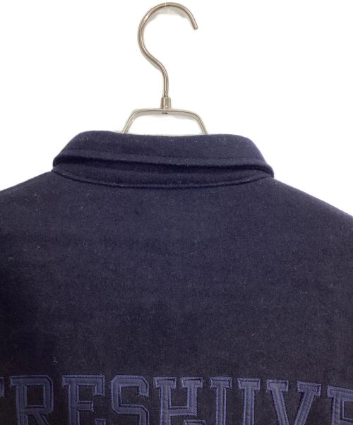 FRESHJIVE（フレッシュジャイブ）FRESHJIVE (フレッシュジャイブ) メルトンシャツジャケット ネイビー サイズ:Lの古着・服飾アイテム