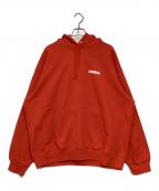 SUPREMEシュプリーム）の古着「Crown Hooded Sweatshirt」｜レッド