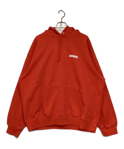 SUPREME（シュプリーム）SUPREME (シュプリーム) Crown Hooded Sweatshirt レッド サイズ:XLの古着・服飾アイテム