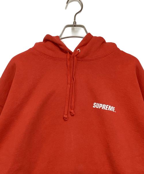 SUPREME（シュプリーム）SUPREME (シュプリーム) Crown Hooded Sweatshirt レッド サイズ:XLの古着・服飾アイテム