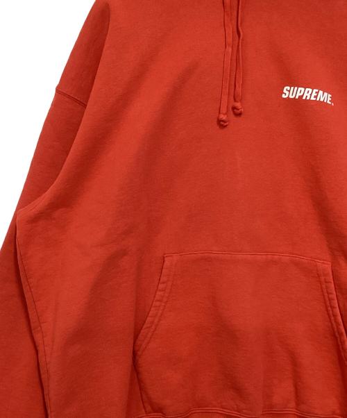 SUPREME（シュプリーム）SUPREME (シュプリーム) Crown Hooded Sweatshirt レッド サイズ:XLの古着・服飾アイテム