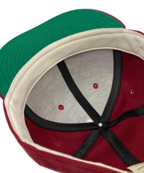 New Era（ニューエラ）New Era (ニューエラ) MLB (エムエルビー) FOG ESSENTIALS (フィアオブゴッド エッセンシャル) 59FIFTY キャップ バーガンディー サイズ:7(5/8)の古着・服飾アイテム