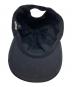 中古・古着 MIU MIU (ミュウミュウ) MIUMIU CLUB LOGO BASEBALL CAP ブラック：18000円