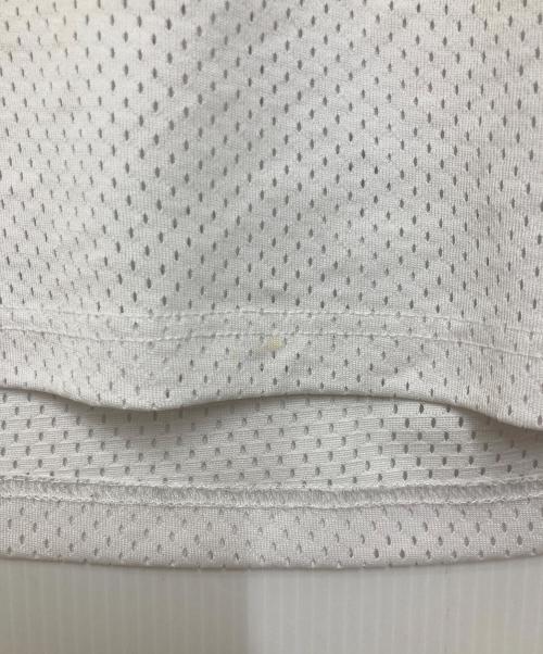 stussy（ステューシー）stussy (ステューシー) 90’ｓ ワールドツアーメッシュカットソー ホワイト サイズ:Ｍの古着・服飾アイテム