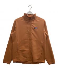 Patagonia（パタゴニア）の古着「R1テックフェイスジャケット」｜オレンジ