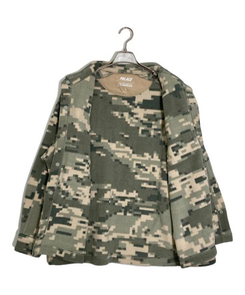 PALACE（パレス）PALACE (パレス) Polartec Overshirt 'Tiger Digi Camo' グレー サイズ:Lの古着・服飾アイテム