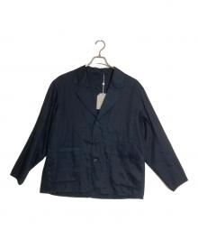 UNIVERSAL PRODUCTS.（ユニバーサルプロダクツ）の古着「GARMENT DYED WORK JACKET」｜ネイビー