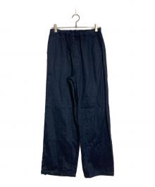 UNIVERSAL PRODUCTS.（ユニバーサルプロダクツ）の古着「DYE EASY OVER PANTS」｜ネイビー